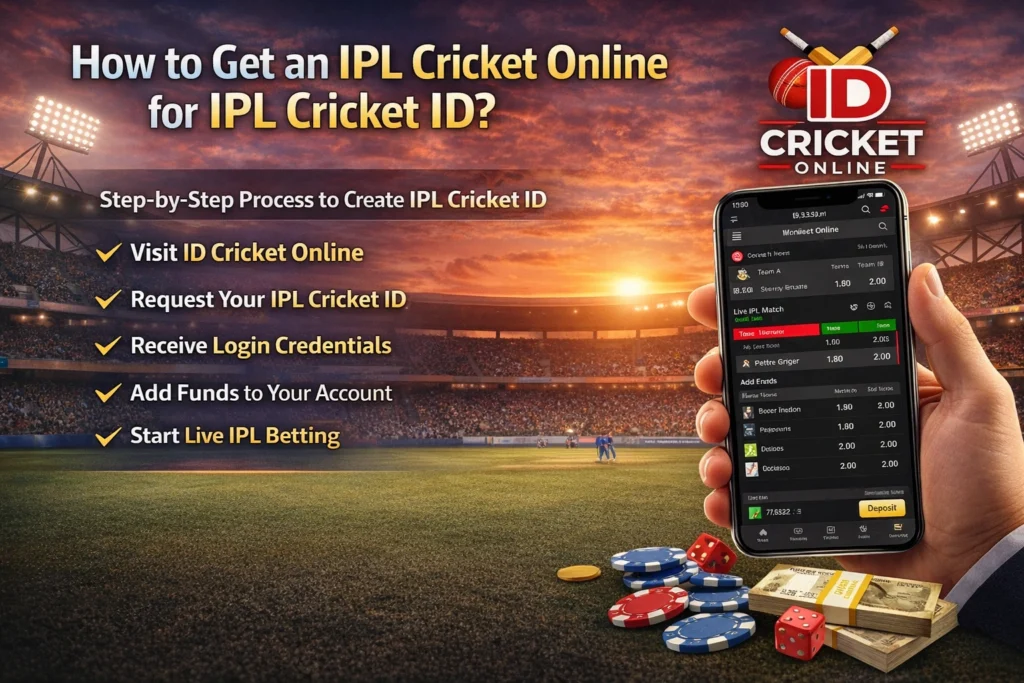 How to get an IPL cricket ID online for live IPL betting