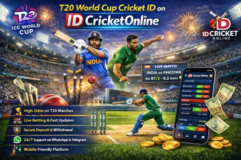T20 World Cup Cricket ID on IDCricketOnline | Bet Live in India